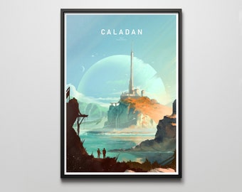 Caladan • art print from the WORLDS series