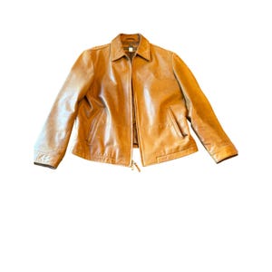 Banana Republic Leather Jacket - Etsy