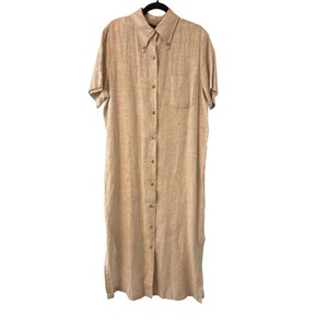 harve benard linen dress Harve Benard Linen Blend Dress Size 8