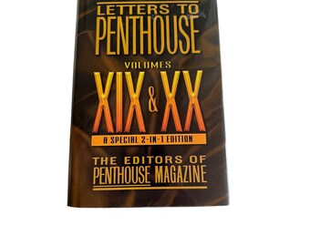 Warner Books Hardcover Black Letters to Penthouse XIX & XX Special 2-in-1 Ed