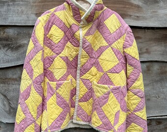 100% Cotton Antique Quilt Coat