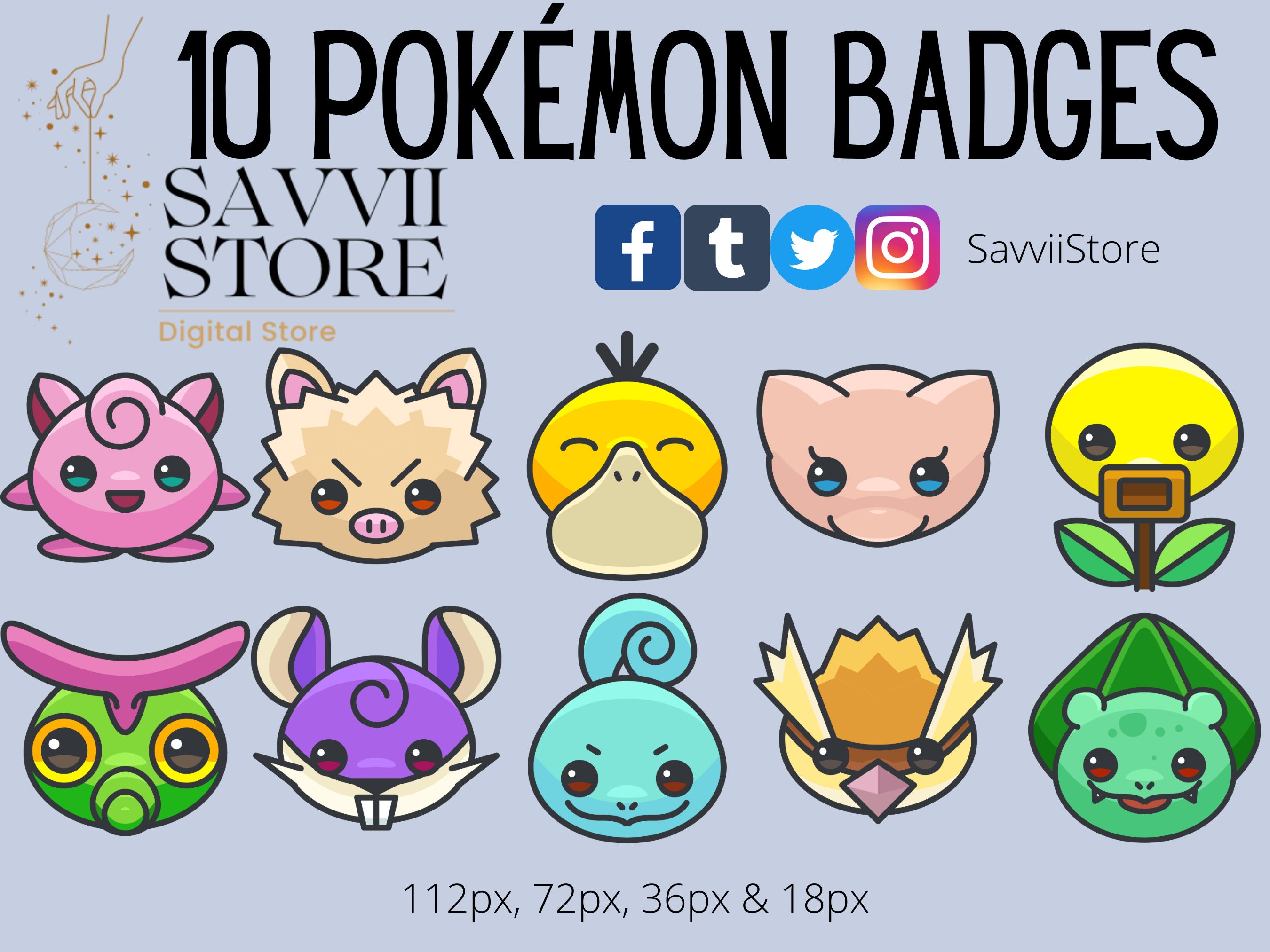 10 Pokemon Twitch Badges Bit Badges Sub Badges Pokemon Twitch 10 Pokemon Twitch Badges Bit Badges Sub Badges Pokemon Twitch