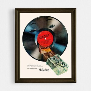 Vintage Record Ad - Etsy