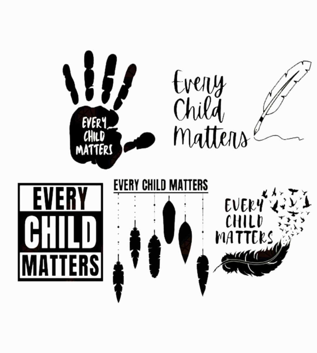 Every Child Matters Bundle Svg Cut Files S.a.v.e T.h.e Etsy Canada