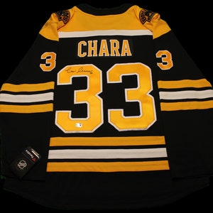 Reebok Boston Bruins autographed Zdeno Chara jersey