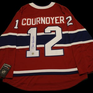 KEN DRYDEN SIGNED CCM RED MONTREAL CANADIENS JERSEY