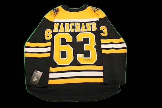 Brad Marchand & Patrice Bergeron Signed Bruins Jersey (New England