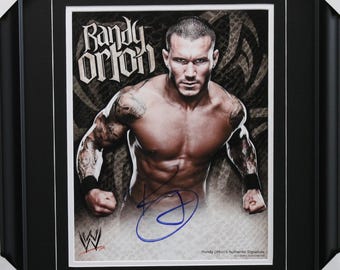 Randy Orton signed autograph WWE WWF wrestling 11x14 framed