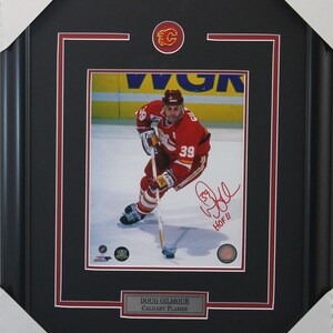 Doug Gilmour signed autograph Calgary Flames 8x10 framed