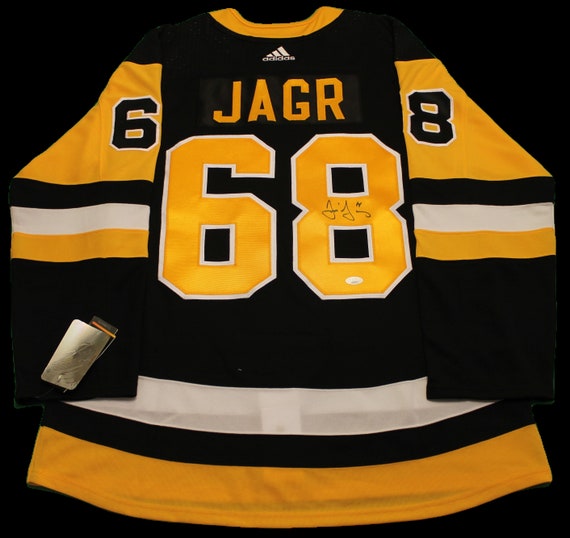 HOT Jaromir Jagr Signed Penguins Jersey Jaromir Jagr Signed