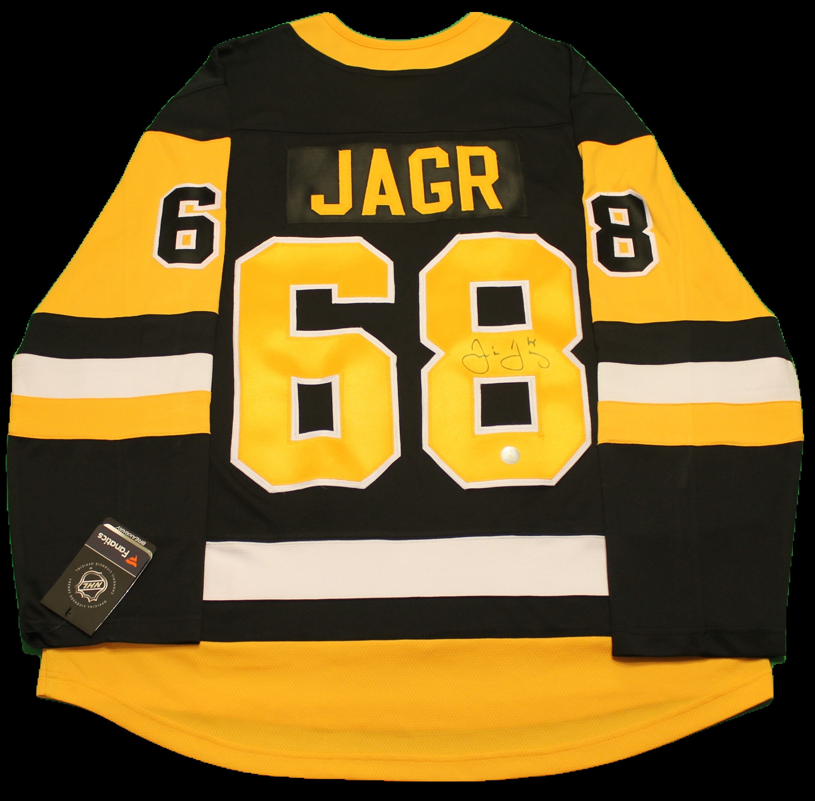 VTG Starter Pittsburgh Penguins Mens S XS NHL Hockey #68 Jagr Jersey