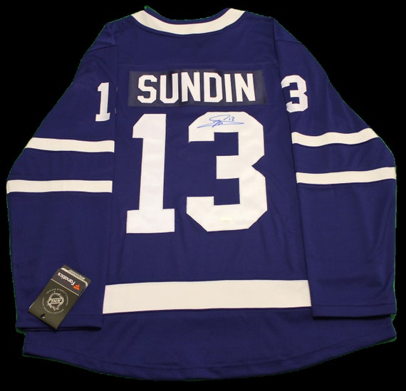 Mats sundin signed jersey