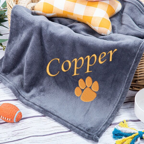 Custom Dog Blanket Etsy