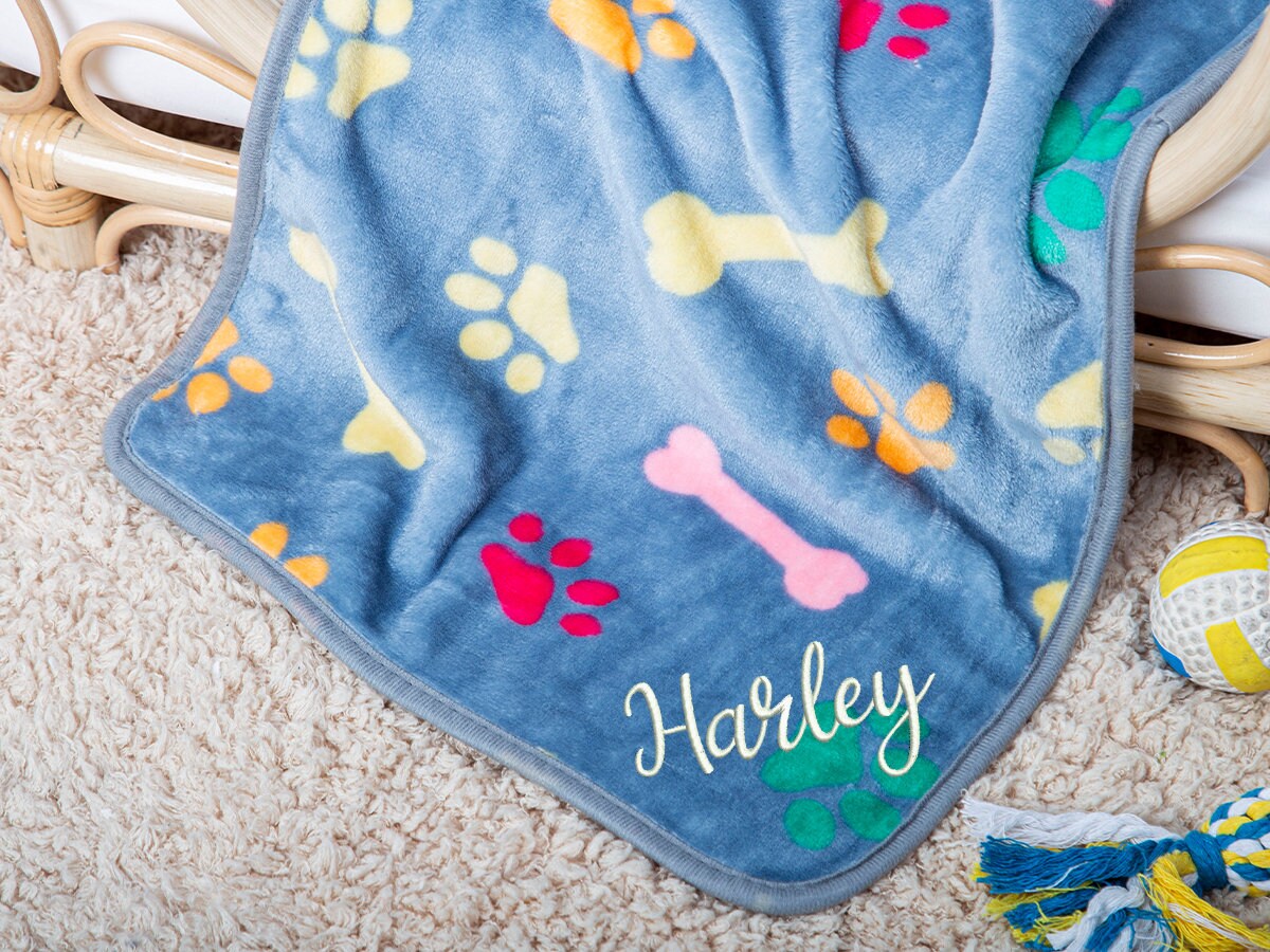 Custom Dog Blanket Personalized Dog Blanket Puppy Blanket Etsy Australia