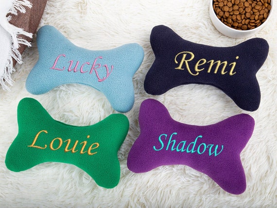 Personalized Dog Toy, Custom Dog Toy, Dog Toy, Embroidered Dog Toy