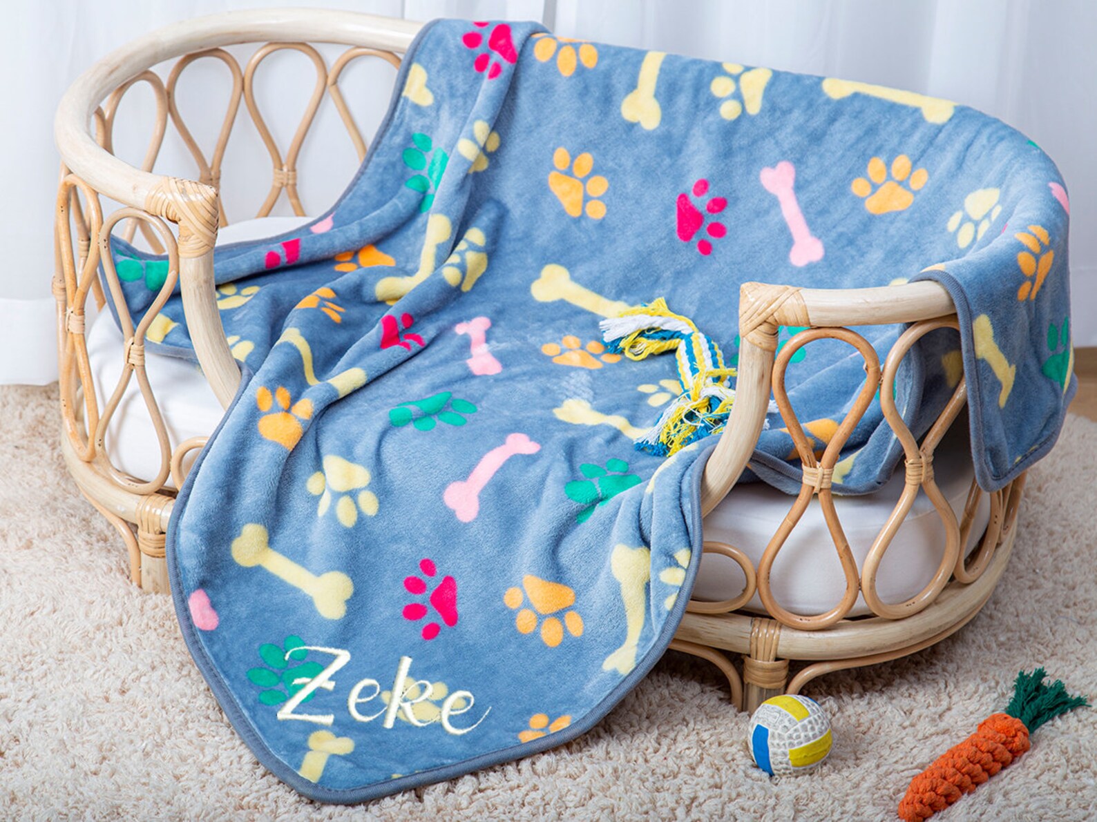 Personalized Dog Blanket Custom Blanket for Dogs Dog Mom Etsy