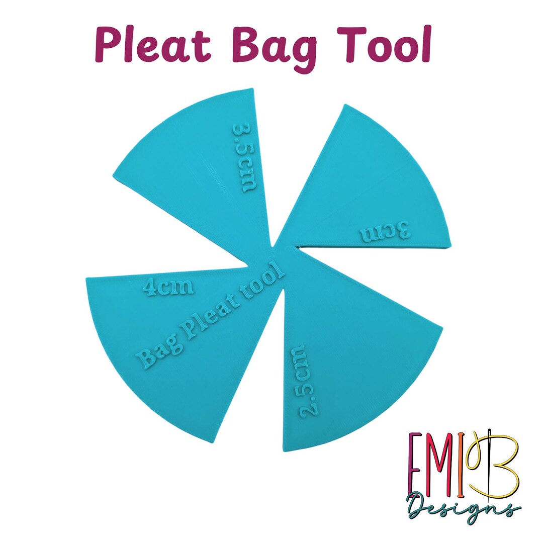 Pleat Bag Tool Bag Making Tool Bag Making Ruler Clutch Bag Tool Sewing ...
