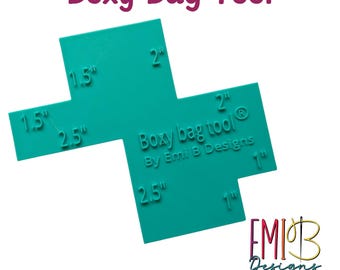 Bag Making Tool Boxy Bag Making Tool Make your own Bags Easy Bag Making tool Bag Base Maker Bag making ruler
