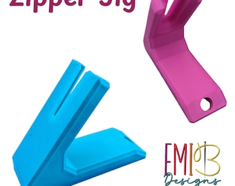 Small Zipper jig Easily add zip pulls to Zip Tape Zip Jig Zip Accessory