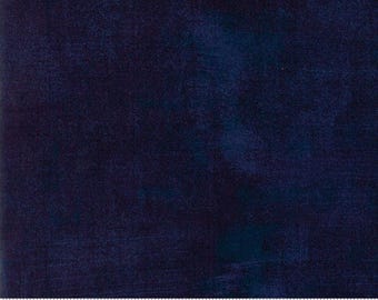 Grunge Basics Peacoat 30150 353 Moda  - 1 Yard Cuts