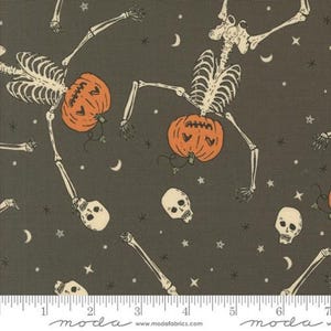 Home Sweet Haunt Stone 20913 12 Moda #1 by Stacy Iest Hsu for Moda Fabrics - 1 Yard Cuts