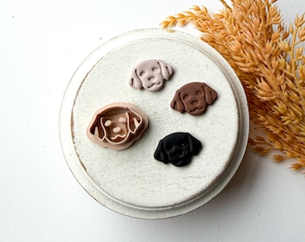 Puppy/Dog Face Clay Cutter, Clay Earring Cutter, Polymer Clay Cutters, Clay Jewelry Cutters,3D Printed Clay Cutter, Polymer Clay Tool