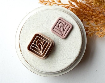 Art Deco Clay Cutter, Clay Earring Cutter, Polymer Clay Cutters, Clay Jewelry Cutters,3D Printed Clay Cutter, Polymer Clay Tool