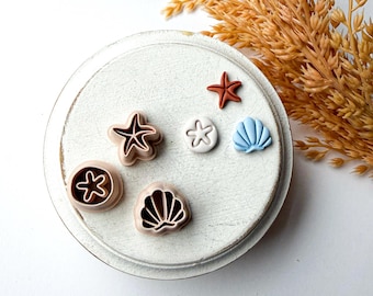 Shell Clay Cutters, Clay Earring Cutter, Polymer Clay Cutters, Clay Jewelry Cutters,3D Printed Clay Cutter, Polymer Clay Tool