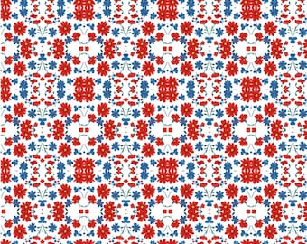 Patriotic Flowers Clay Transfer Paper, Image Transfer Design for Earrings, Water Soluble Transfer Paper for Polymer Clay