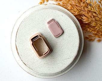 Jar Clay Cutter, Clay Earring Cutter, Polymer Clay Cutters, Clay Jewelry Cutters,3D Printed Clay Cutter, Polymer Clay Tool
