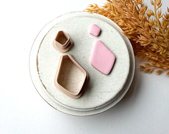 Diamond Drop Clay Cutter, Clay Earring Cutter, Polymer Clay Cutters, Clay Jewelry Cutters,3D Printed Clay Cutter, Polymer Clay Tool