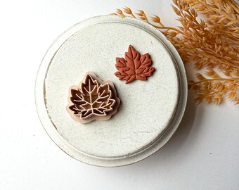Maple Leaf Clay Cutter, Clay Earring Cutter, Polymer Clay Cutters, Clay Jewelry Cutters,3D Printed Clay Cutter, Polymer Clay Tool