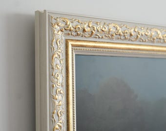 Custom TV Frame for Samsung Frame Tv – Decorative Bezel for TCL NXTFrame - Handmade Modern & Rustic Style Tv Frame - Art Display Frame