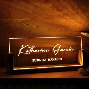 Personalized Desk Name Plate - Office Gift - Office Decor Gift - New Job Gift - Corporate Gift - Gift for Boss - Gift - Office Decor for Men