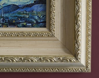 Custom TV Frame for Samsung Frame Tv – Decorative Bezel for TCL NXTFrame - Handmade Modern & Rustic Style Tv Frame - Art Display Frame