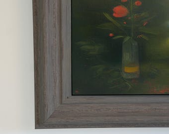 Aged Wood Gray Tv Frame, Compatible for Samsung TCL, Custom TV Frame, 32 43 50 55 Inch Ornate Frame, TV Frame for Samsung Frame Tv