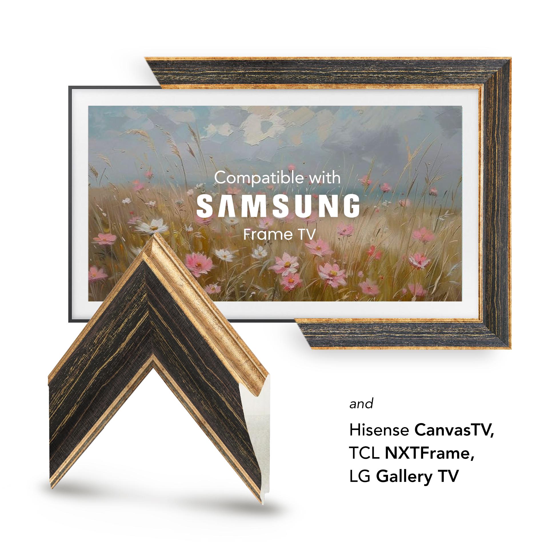 TV Frame for Your Samsung Frame Tv, Custom Tv Frame for TCL Nxtframe ...