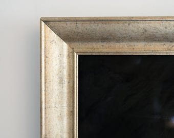 Custom Champagne Gold TV Frame for Samsung Frame – Decorative Bezel for TCL NXTFrame - Handmade Rustic Style Tv Frame - Art Display Frame