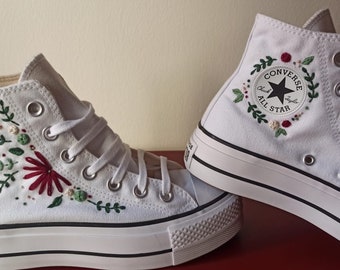 Custom Embroidered High Top Sneakers
