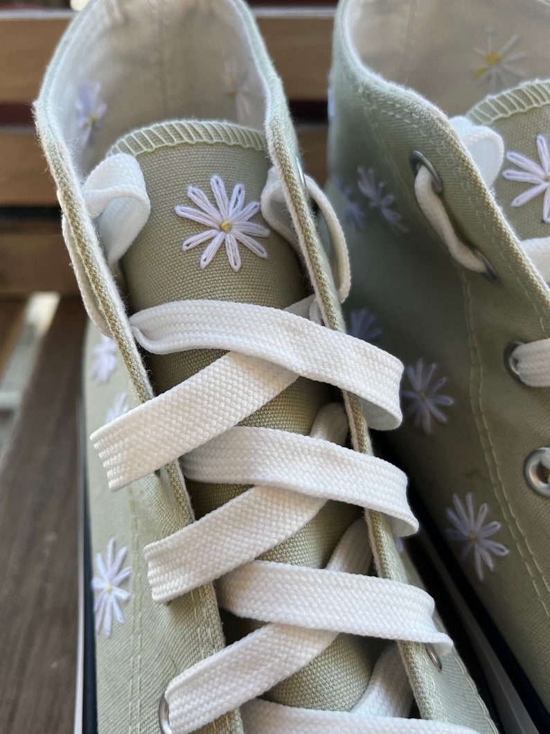 Custom Embroidered High Top Sneakers image 10