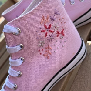 Custom Embroidered High Top Sneakers image 5