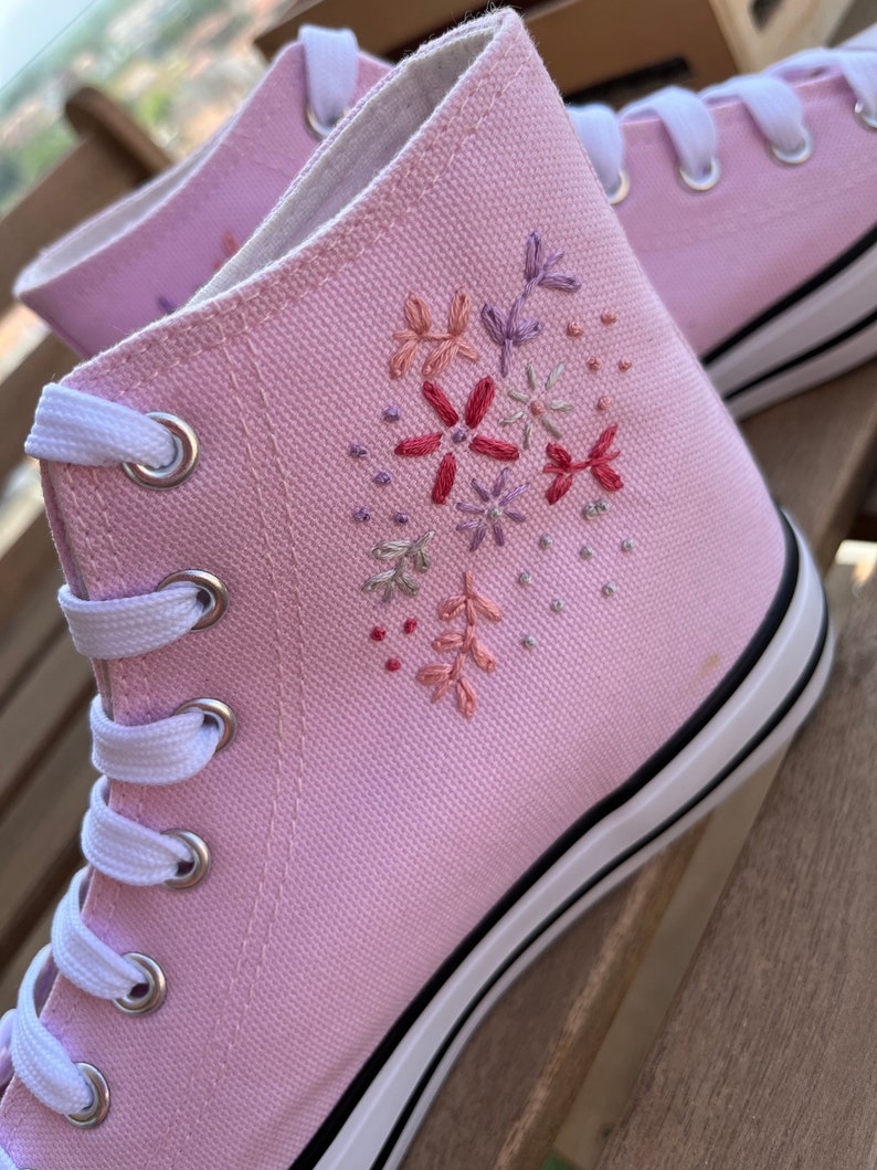 Custom Embroidered High Top Sneakers image 5