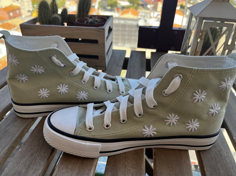 Custom Embroidered High Top Sneakers image 9