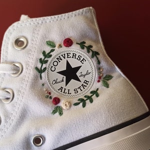 Custom Embroidered High Top Sneakers image 2