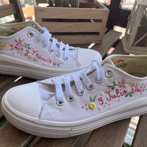 Custom Embroidered High Top Sneakers image 8