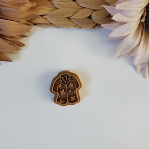 Hawaiian Polymer Clay Cutter, Flower cutter, Earring Cutter, Jewelry Making, Spring Cutter, Beach Earring Cutter, Summer Double Wall cutter
