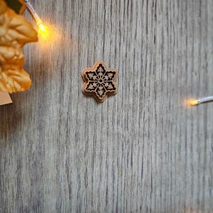 Snowflake Polymer Clay Cutter, Holiday cutter, Earring Cutter, Jewelry Making, Xmas Cutter, Winter Earring Cutter, Double Wall Snow Cutter