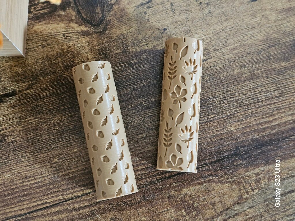 Autumn Texture Rollers Set, Craft Tools for Fall Decor - Pumpkin Spice ...