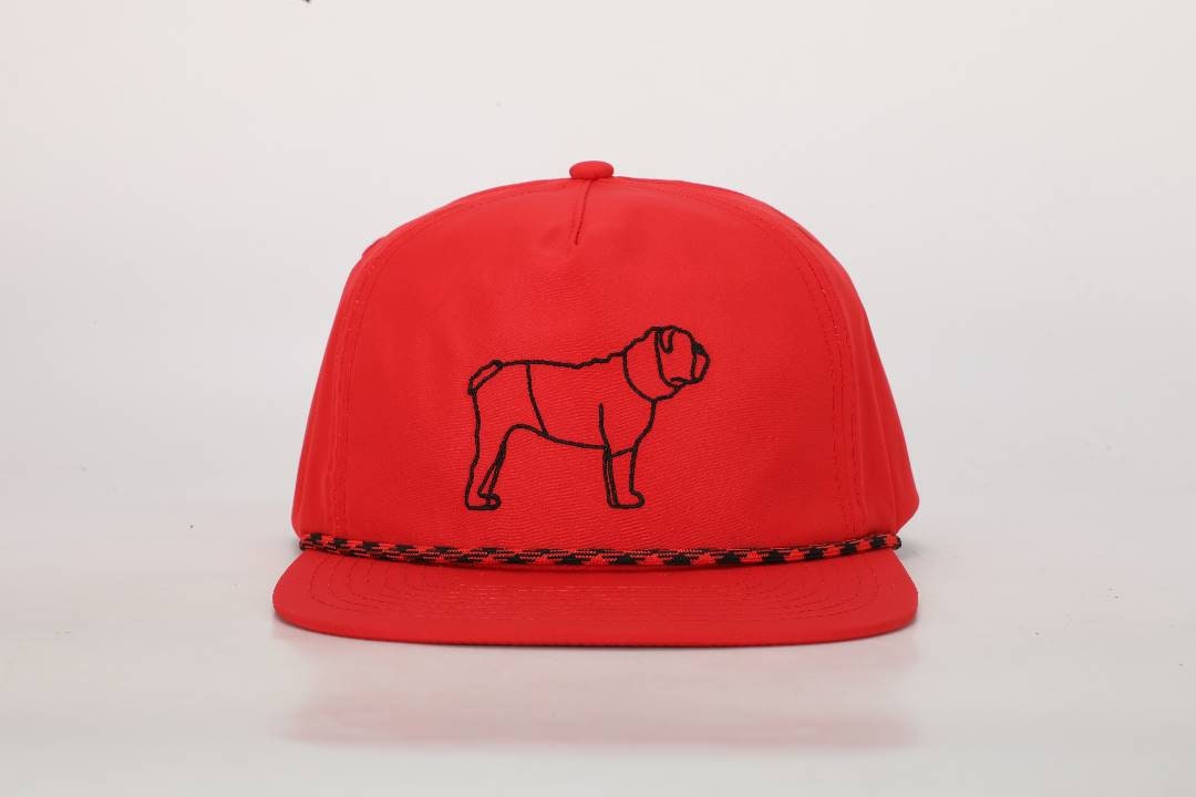 Red Dog Hat Etsy