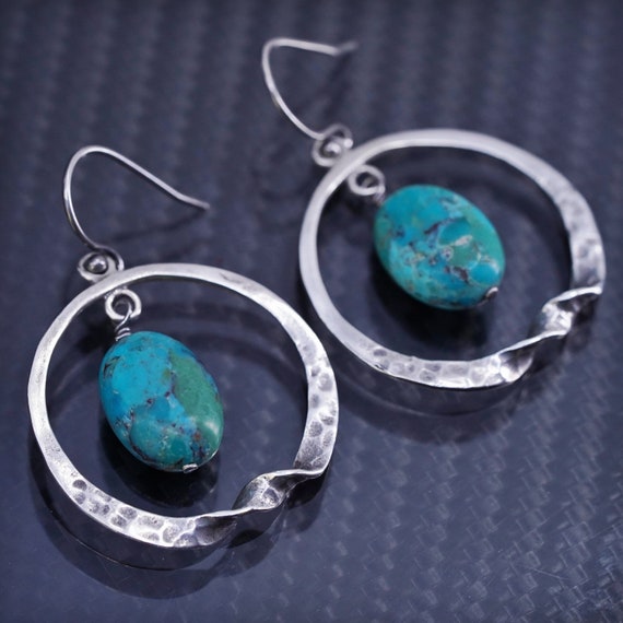 Vintage Silpada Turquoise Sterling Silver 925 Dangle Earrings W1437 Stamped 925 Etsy Australia